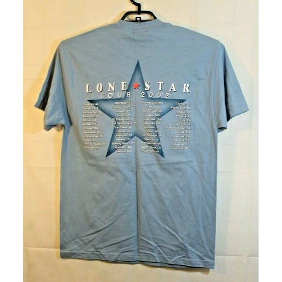 Lone Star T Shirt Vintage Country Music Band Tour Concert Tee Size L - Picture 4 of 5